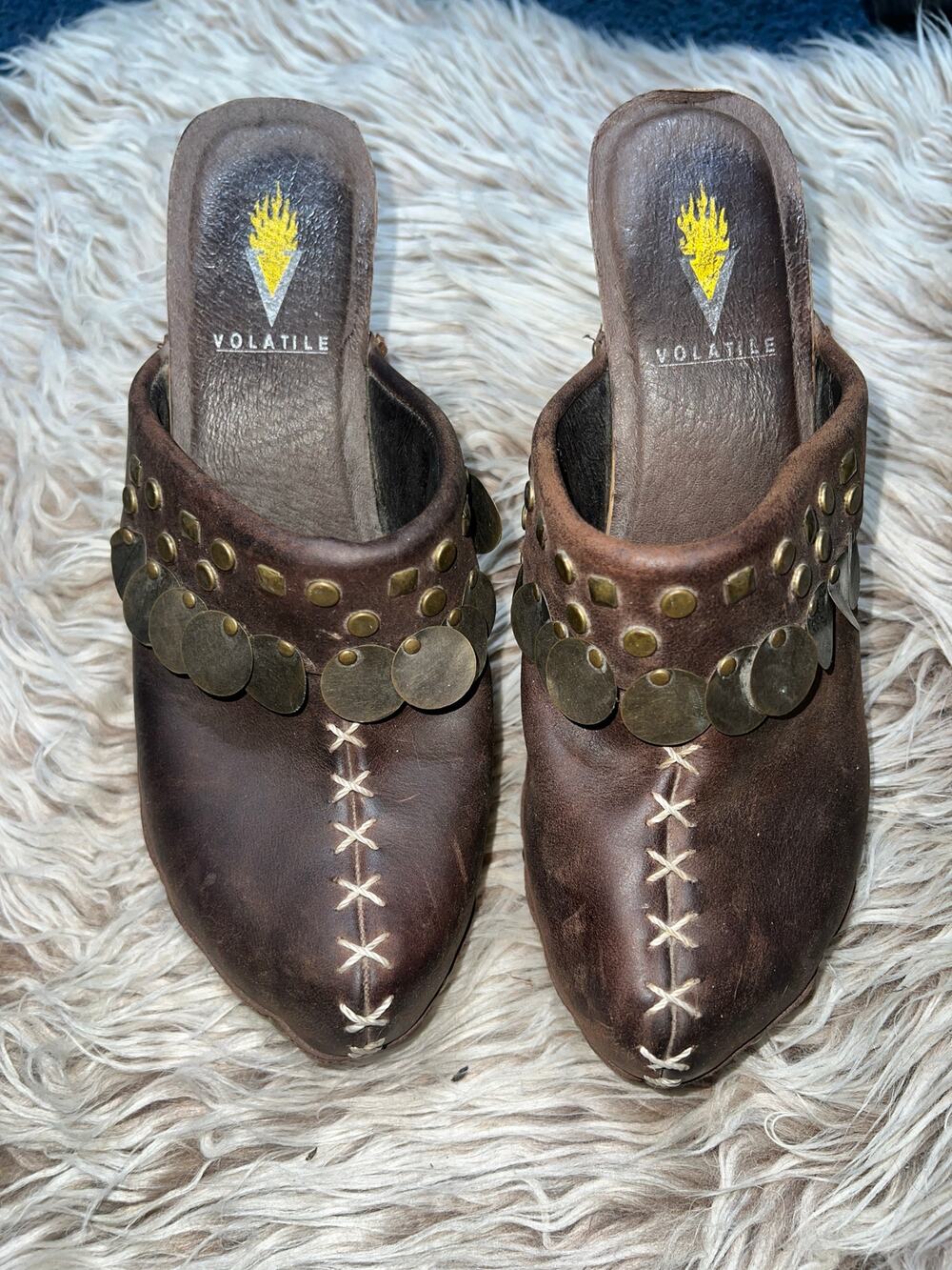 Volatile Women's Heeled Clogs
